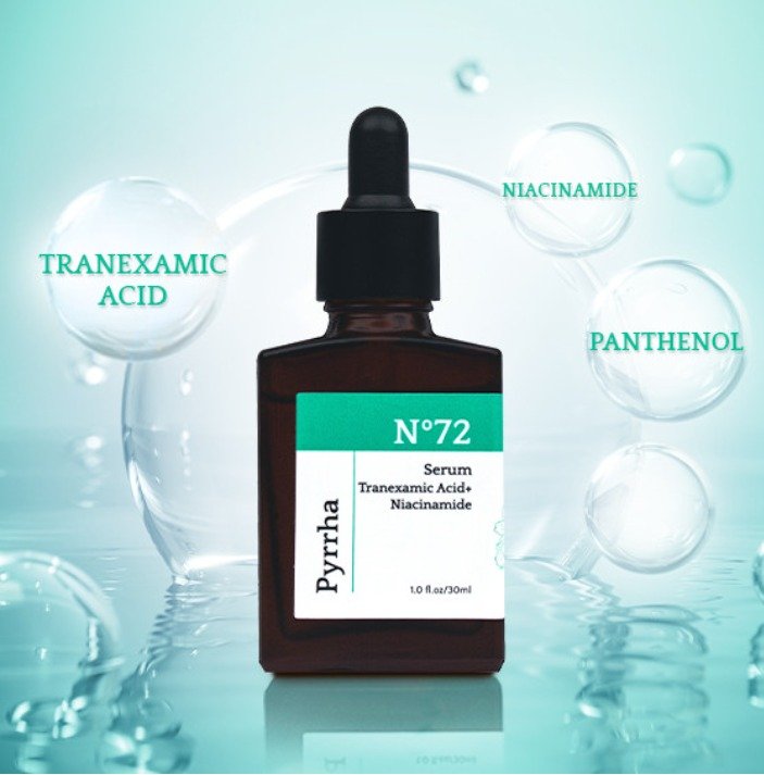 Tinh chất làm mờ thâm mụn, nám và đều màu da chuyên sâu ( Pyrrha No. 72 Serum Tranexamic Acid   Niacinamide )