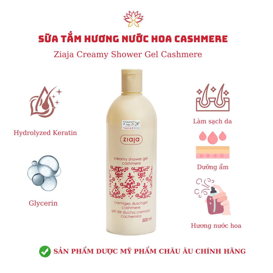Sữa tắm hương nước hoa CASHMERE