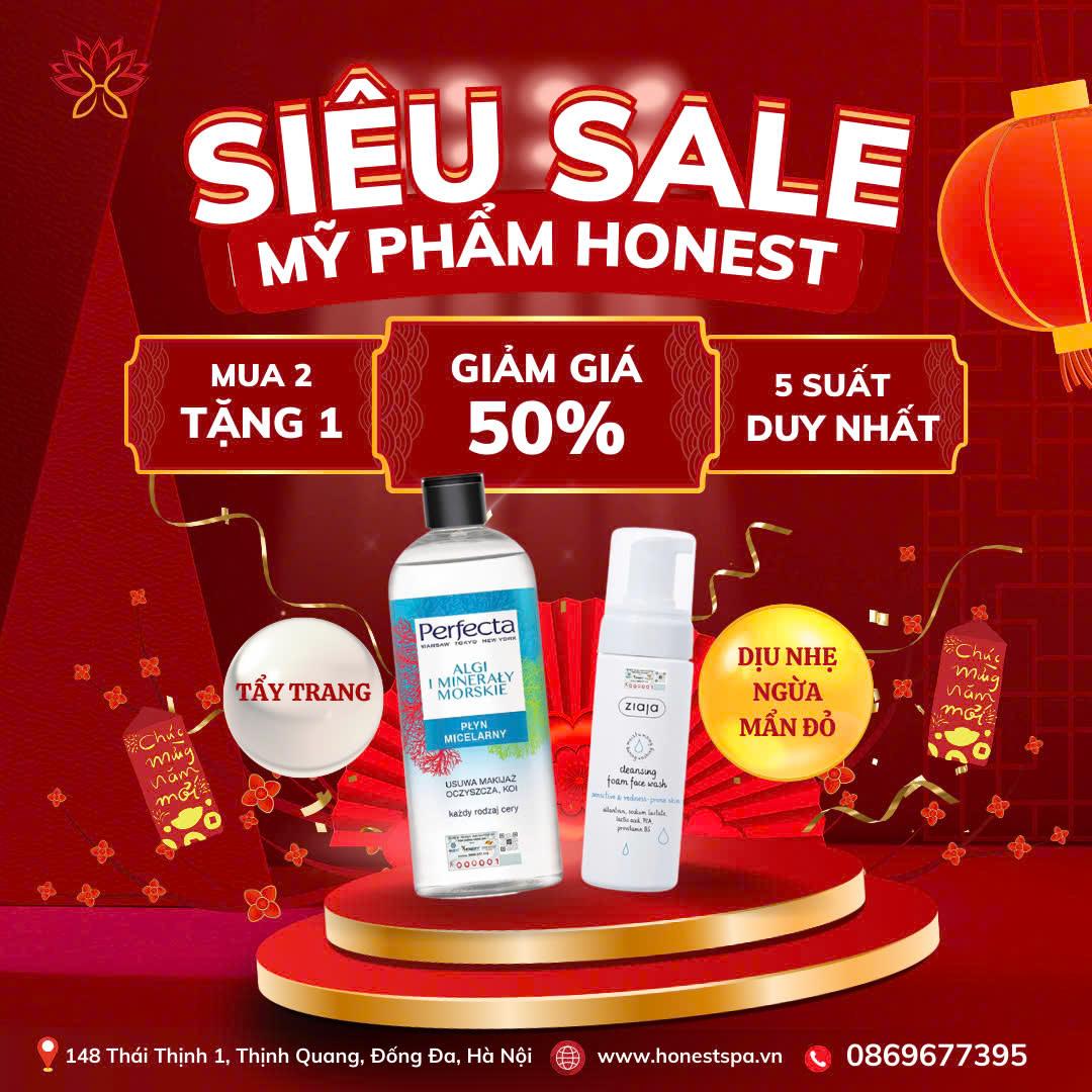 MUA 1 TẶNG 1 Bọt rửa mặt dịu nhẹ ngừa mẩn đỏ 